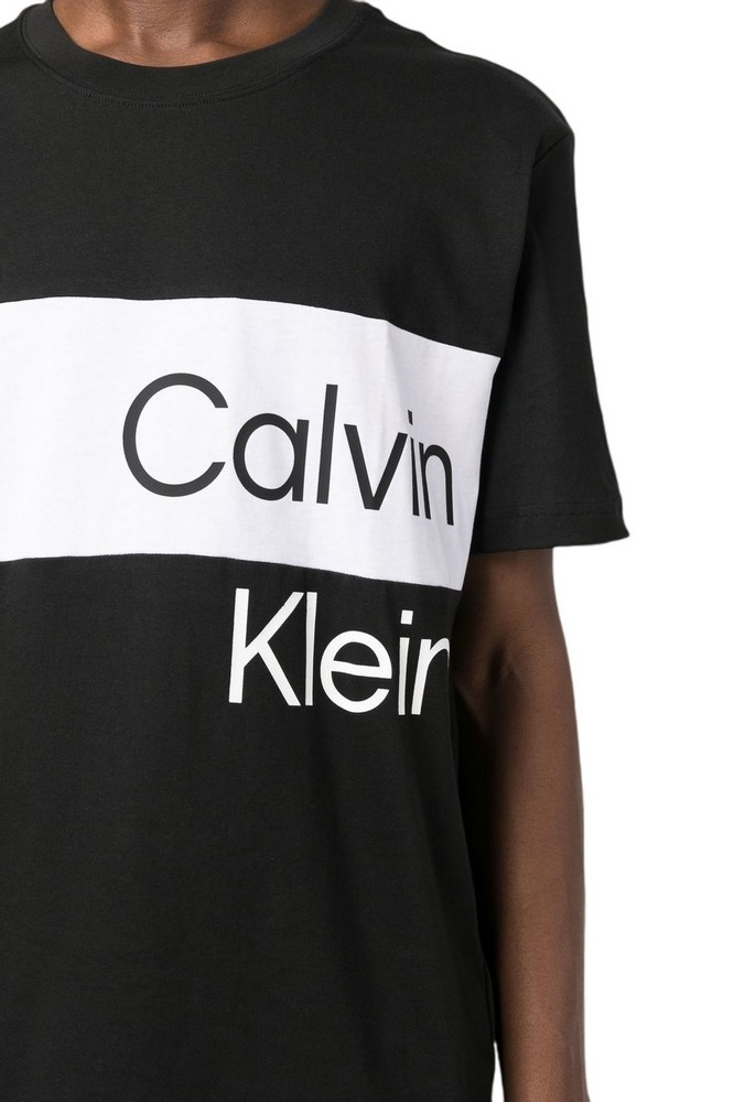 CALVIN  KLEIN JEANS INSTITUTIONAL BLOCKING TEE T-SHIRT ΑΝΔΡΙΚΟ BLACK
