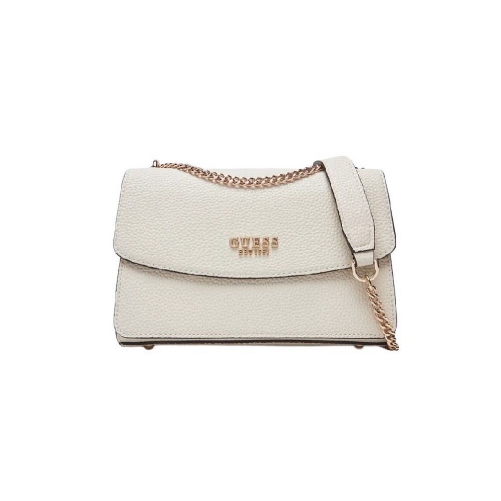 GUESS CALISTA CONVERTIBLE XBODY FLAP ΤΣΑΝΤΑ ΓΥΝΑΙΚΕΙΑ ECRU