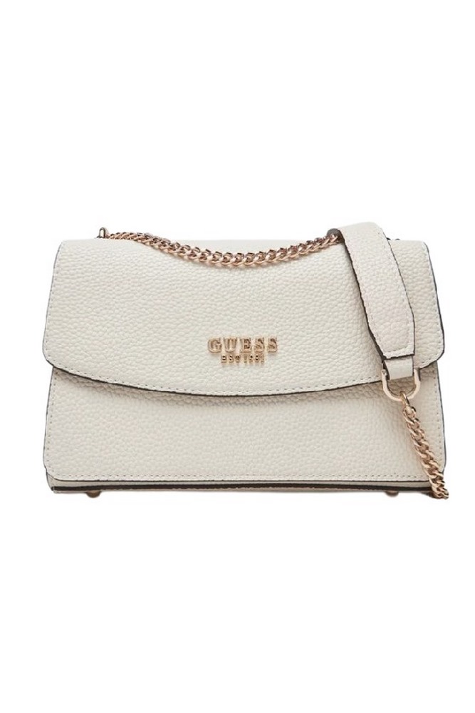GUESS CALISTA CONVERTIBLE XBODY FLAP ΤΣΑΝΤΑ ΓΥΝΑΙΚΕΙΑ ECRU