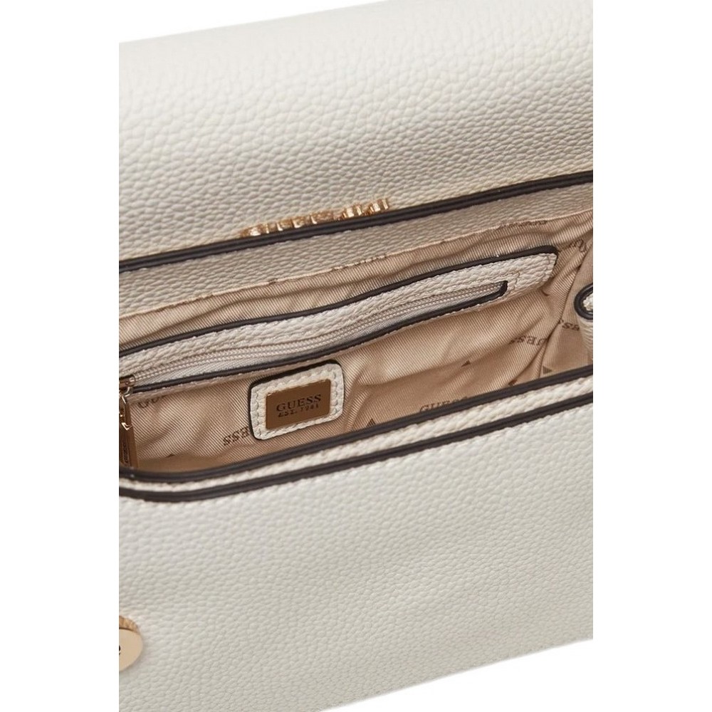 GUESS CALISTA CONVERTIBLE XBODY FLAP ΤΣΑΝΤΑ ΓΥΝΑΙΚΕΙΑ ECRU