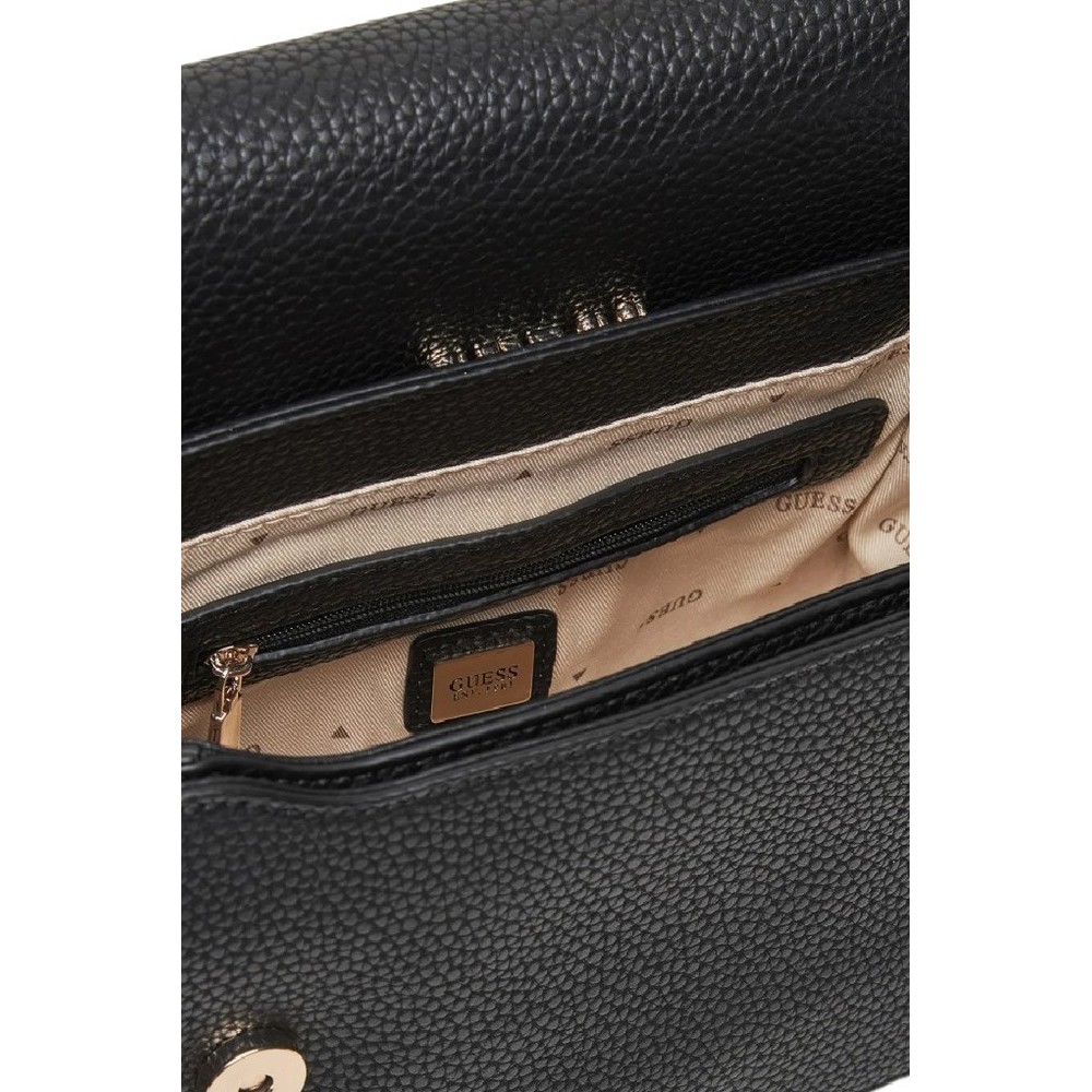 GUESS CALISTA CONVERTIBLE XBODY FLAP ΤΣΑΝΤΑ ΓΥΝΑΙΚΕΙΑ BLACK