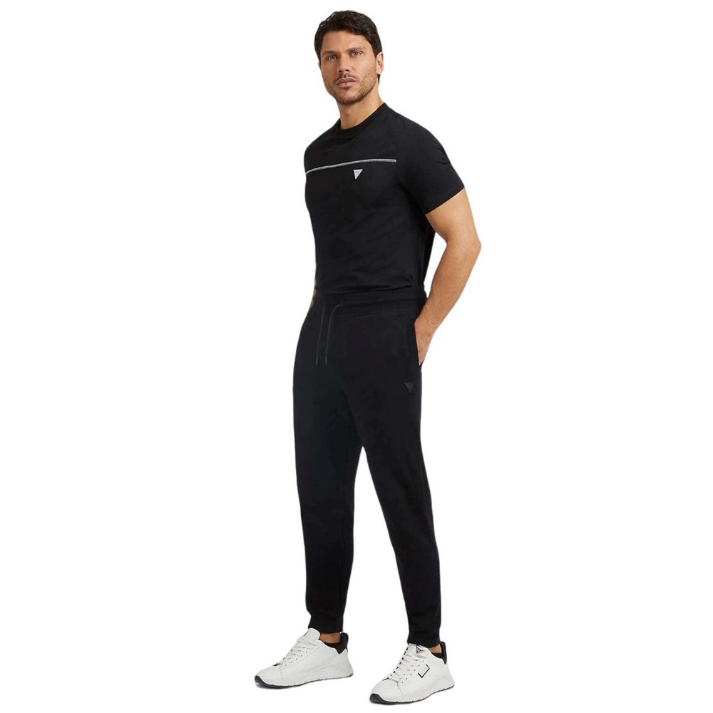 GUESS ALDWIN LONG PANT ΦΟΡΜΑ ΠΑΝΤΕΛΟΝΙ ΑΝΔΡΙΚΟ BLACK