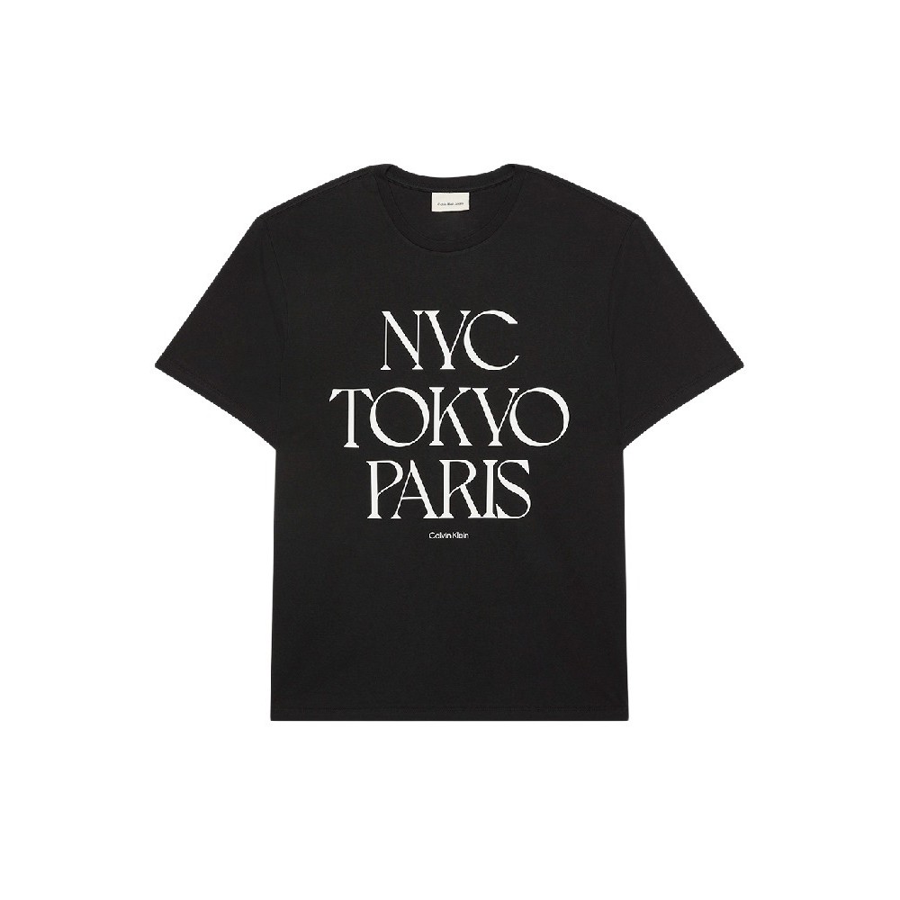 CALVIN KLEIN JEANS 20S TC FLAGSHIP CITY GRAPHIC T-SHIRT ΜΠΛΟΥΖΑ ΑΝΔΡΙΚΗ BLACK