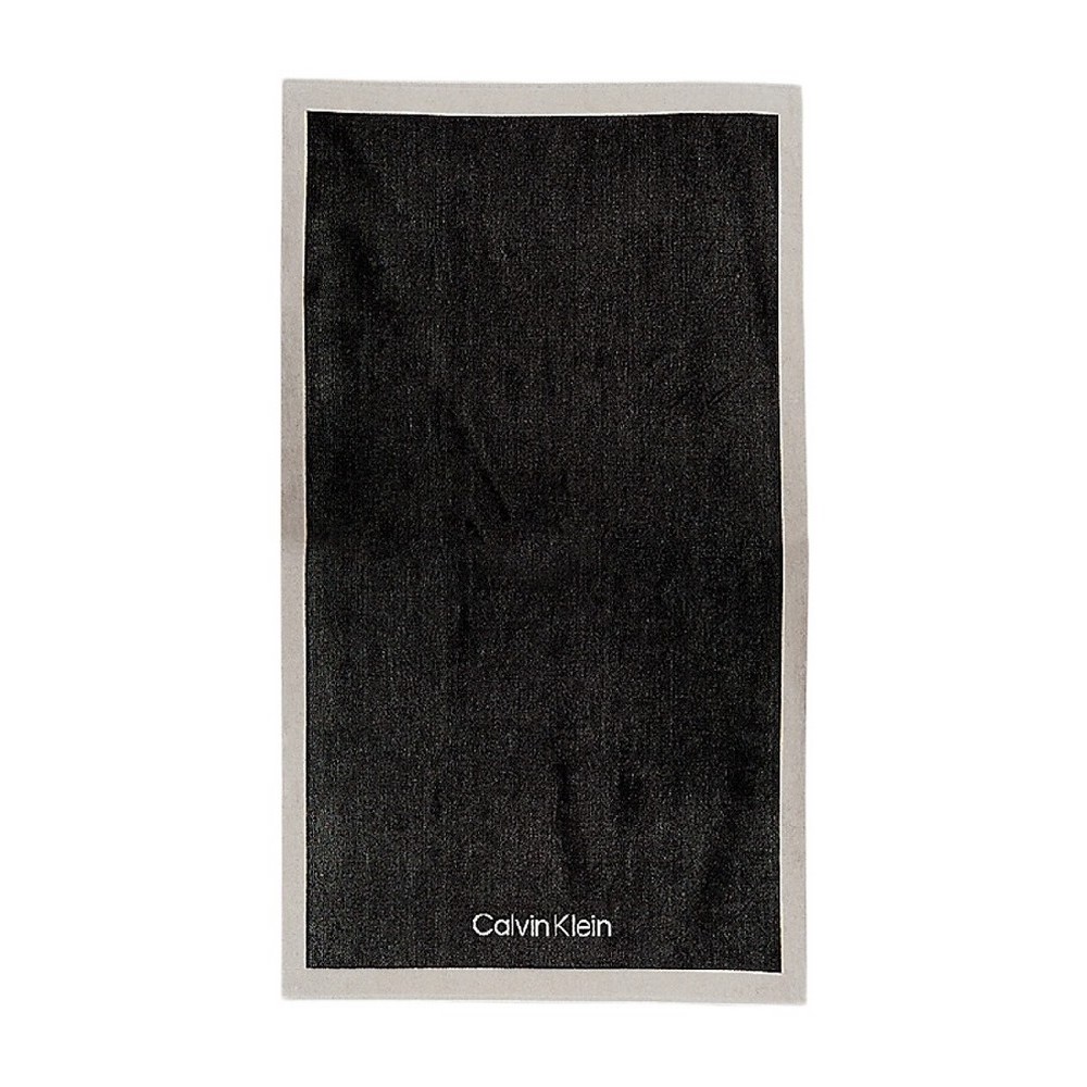 CALVIN KLEIN TOWEL UNISEX ΠΕΤΣΕΤΑ BLACK