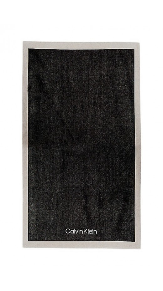 CALVIN KLEIN TOWEL UNISEX ΠΕΤΣΕΤΑ BLACK