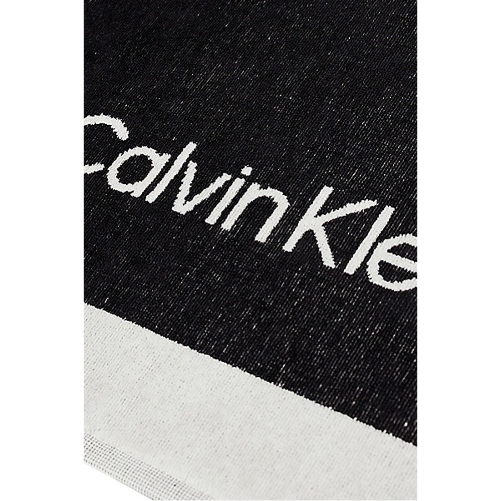 CALVIN KLEIN TOWEL UNISEX ΠΕΤΣΕΤΑ BLACK