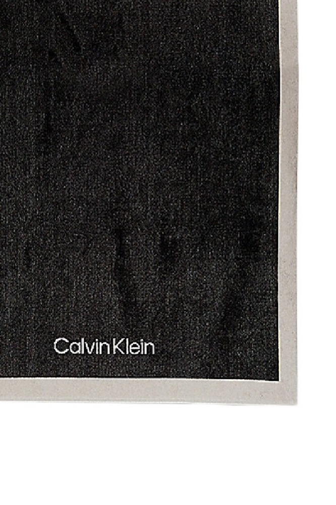 CALVIN KLEIN TOWEL UNISEX ΠΕΤΣΕΤΑ BLACK
