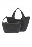GUESS CALISTA 2 IN 1 MINI TOTE ΤΣΑΝΤΑ ΓΥΝΑΙΚΕΙΑ BLACK