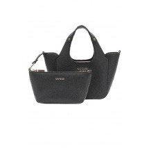 GUESS CALISTA 2 IN 1 MINI TOTE ΤΣΑΝΤΑ ΓΥΝΑΙΚΕΙΑ BLACK