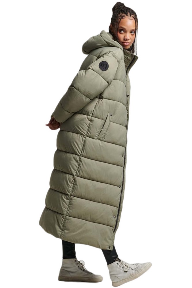 ΜΠΟΥΦΑΝ D2 CODE XPD COCOON ΓΥΝΑΙΚΕΙΟ SUPERDRY KHAKI