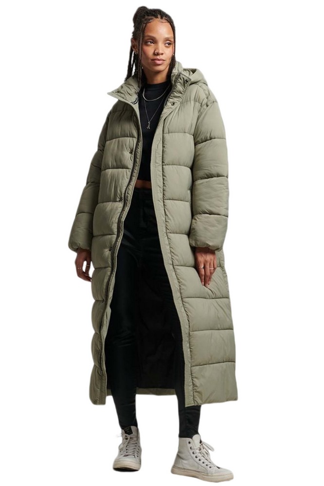 ΜΠΟΥΦΑΝ D2 CODE XPD COCOON ΓΥΝΑΙΚΕΙΟ SUPERDRY KHAKI