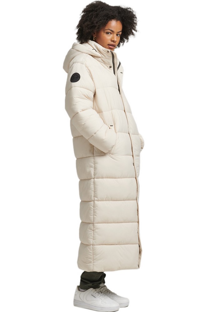 ΜΠΟΥΦΑΝ D2 CODE XPD COCOON ΓΥΝΑΙΚΕΙΟ SUPERDRY ECRU