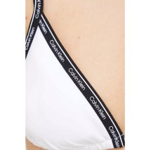 CALVIN KLEIN JEANS TRANGLE-RP ΜΑΓΙΟ ΓΥΝΑΙΚΕΙΟ WHITE