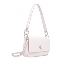 CALVIN KLEIN MINIMAL MONOGRAM SHOULDER POUC ΤΣΑΝΤΑ ΓΥΝΑΙΚΕΙΑ PINK