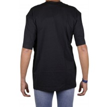 CALVIN KLEIN JEANS DISRUPTED LACQUER LOGO TEE T-SHIRT ΑΝΔΡΙΚΟ BLACK