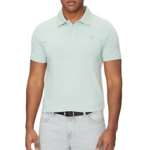 GUESS NOLAN SS POLO T-SHIRT ΜΠΛΟΥΖΑ ΑΝΔΡΙΚΗ GREEN