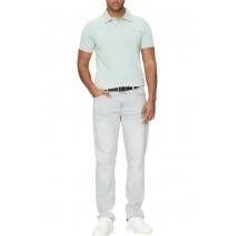 GUESS NOLAN SS POLO T-SHIRT ΜΠΛΟΥΖΑ ΑΝΔΡΙΚΗ GREEN