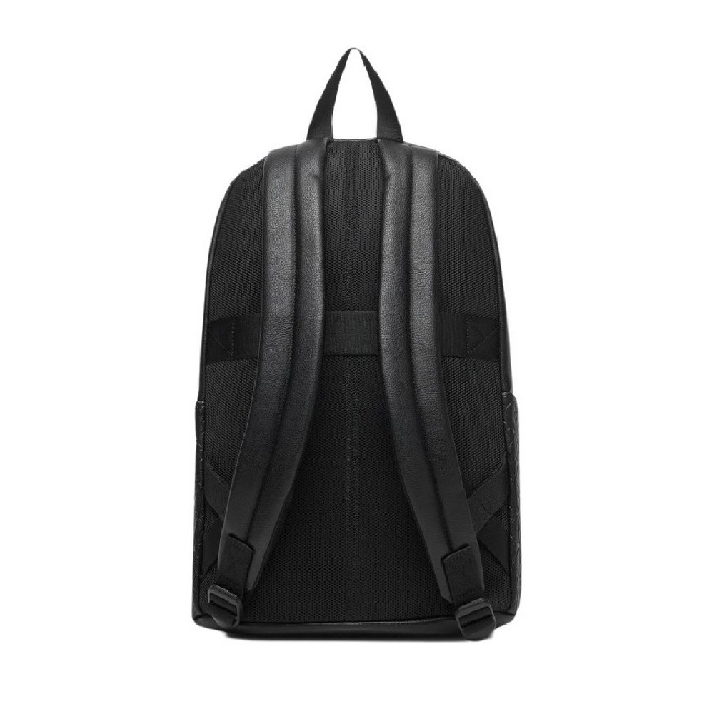 CALVIN KLEIN EMBLEM EMBOSS ROUND BACKPACK ΤΣΑΝΤΑ ΑΝΔΡΙΚΗ BLACK