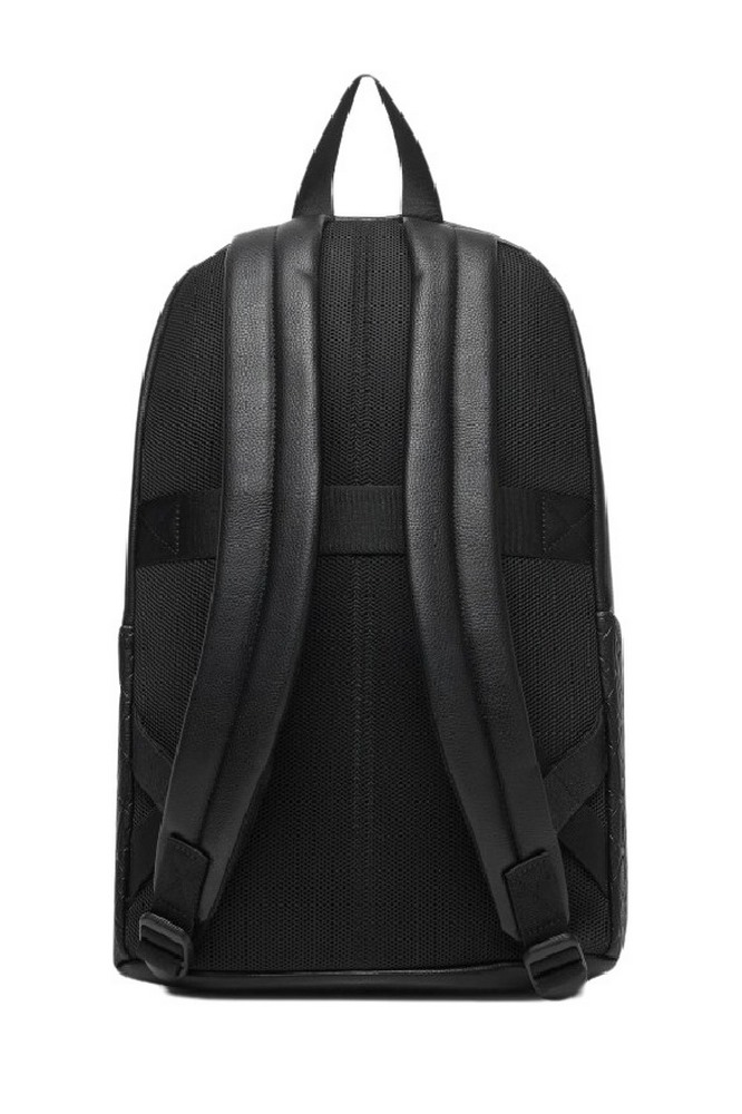 CALVIN KLEIN EMBLEM EMBOSS ROUND BACKPACK ΤΣΑΝΤΑ ΑΝΔΡΙΚΗ BLACK