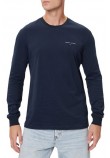 TOMMY JEANS SLIM CHEST LINEAR LS TEE EXT ΜΠΛΟΥΖΑ ΑΝΔΡΙΚΗ DARK NAVY