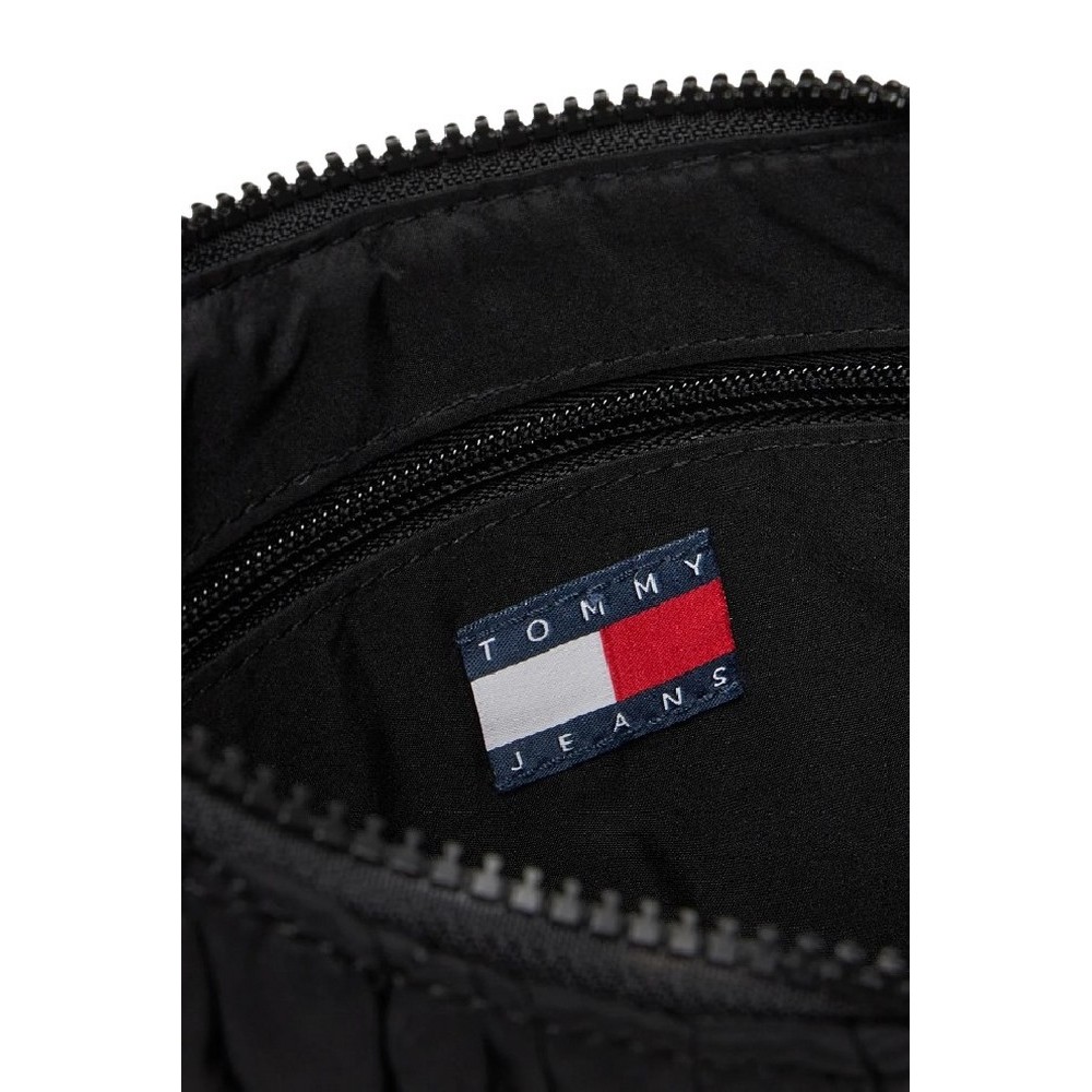 TOMMY JEANS URBAN X-BODY QUILTED ΤΣΑΝΤΑ ΓΥΝΑΙΚΕΙΑ BLACK