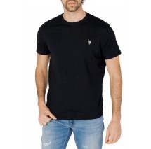 U.S POLO ASSN 49351 T-SHIRT ΜΠΛΟΥΖΑ ΑΝΔΡΙΚH BLACK