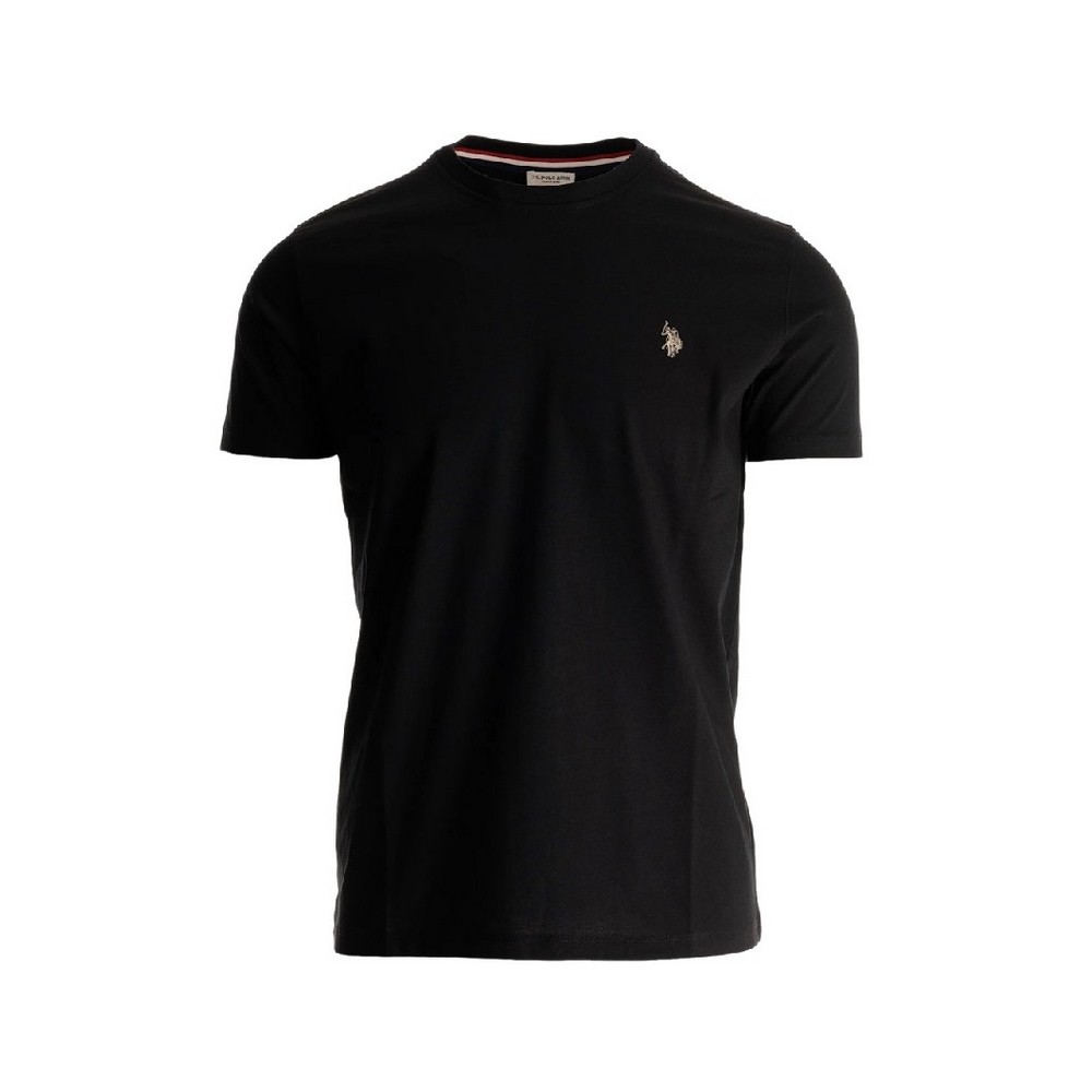 U.S POLO ASSN 49351 T-SHIRT ΜΠΛΟΥΖΑ ΑΝΔΡΙΚH BLACK