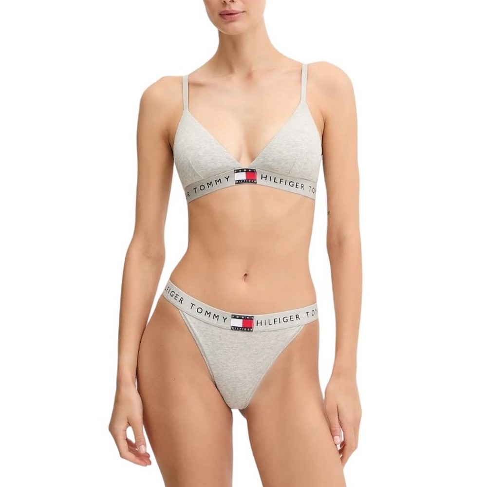 TOMMY HILFIGER RP TRIANGLE ΕΣΩΡΟΥΧΟ ΓΥΝΑΙΚΕΙΟ GREY
