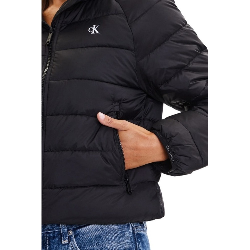 CALVIN KLEIN JEANS LGHTWGHT QLTD JCKT P ΜΠΟΥΦΑΝ ΓΥΝΑΙΚΕΙΟ BLACK