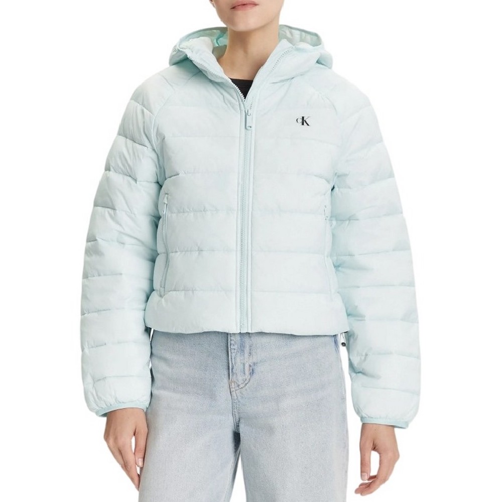 CALVIN KLEIN JEANS LGHTWGHT QLTD JCKT P ΜΠΟΥΦΑΝ ΓΥΝΑΙΚΕΙΟ CIEL