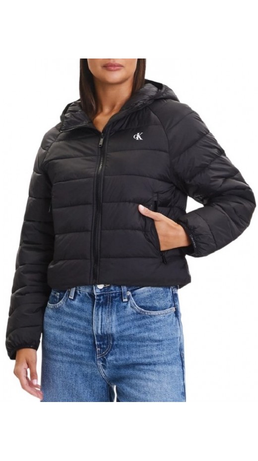 CALVIN KLEIN JEANS LGHTWGHT QLTD JCKT P ΜΠΟΥΦΑΝ ΓΥΝΑΙΚΕΙΟ BLACK