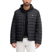 CALVIN KLEIN JEANS LS NYLN MD WT HDD F ΜΠΟΥΦΑΝ ΑΝΔΡΙΚΟ BLACK