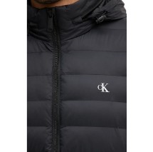 CALVIN KLEIN JEANS LS NYLN MD WT HDD F ΜΠΟΥΦΑΝ ΑΝΔΡΙΚΟ BLACK