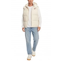 TOMMY JEANS ALASKA VEST ΓΙΛΕΚΟ ΜΠΟΥΦΑΝ ΑΝΔΡΙΚΟ OFF WHITE