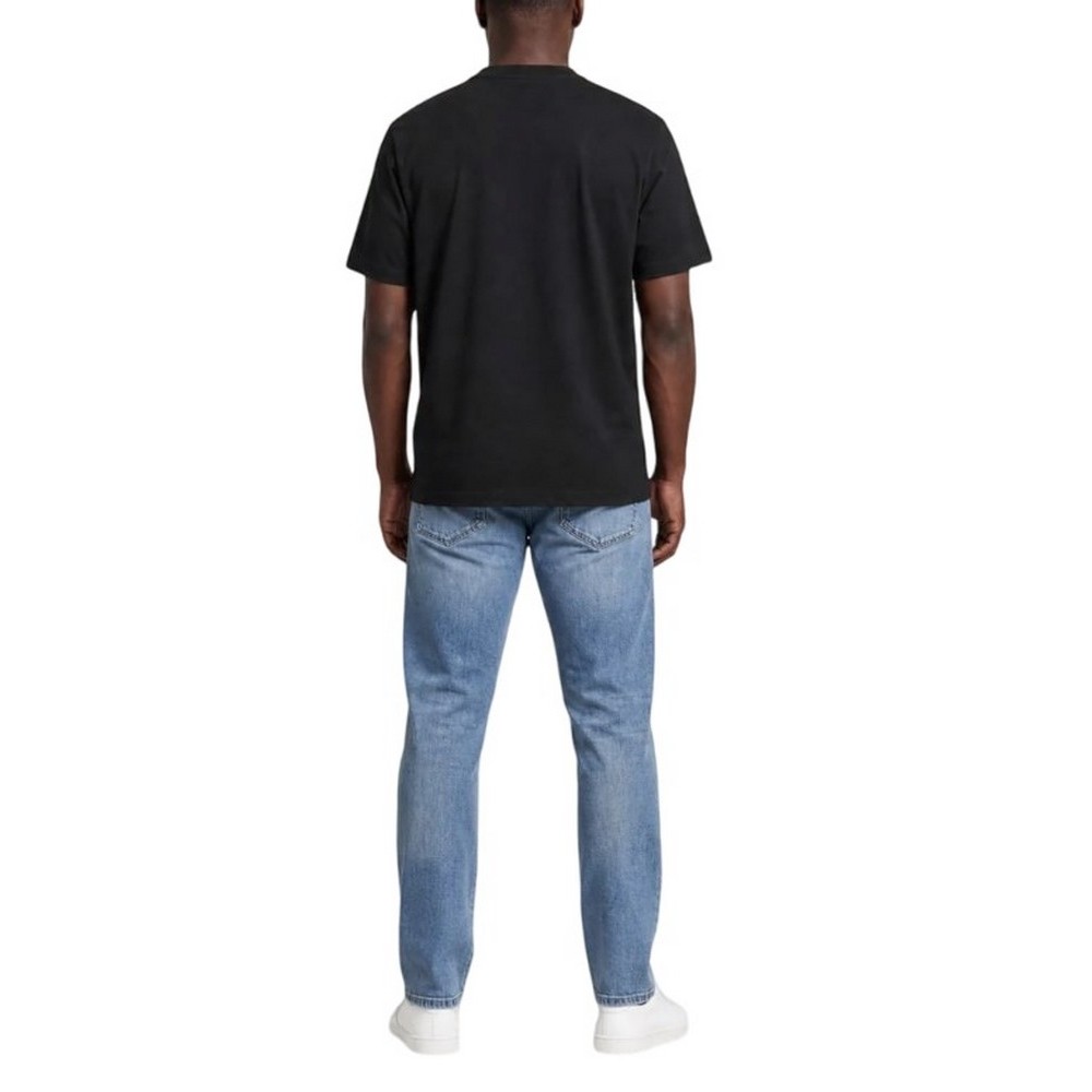 CALVIN KLEIN JEANS 30S JERSEY EASY MONOGRAM PUFF T-SHIRT ΜΠΛΟΥΖΑ ΑΝΔΡΙΚΗ BLACK