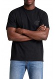 CALVIN KLEIN JEANS 30S JERSEY EASY MONOGRAM PUFF T-SHIRT ΜΠΛΟΥΖΑ ΑΝΔΡΙΚΗ BLACK