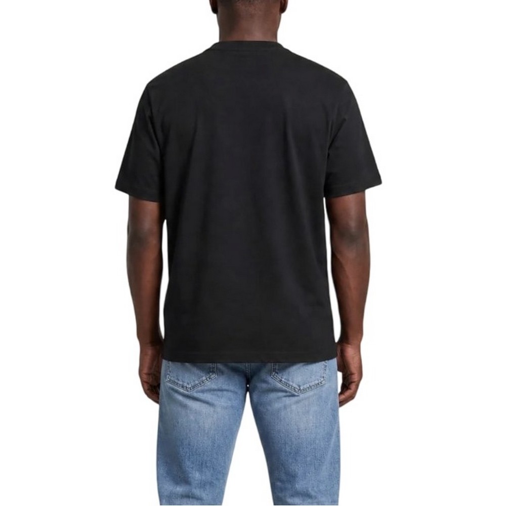 CALVIN KLEIN JEANS 30S JERSEY EASY MONOGRAM PUFF T-SHIRT ΜΠΛΟΥΖΑ ΑΝΔΡΙΚΗ BLACK