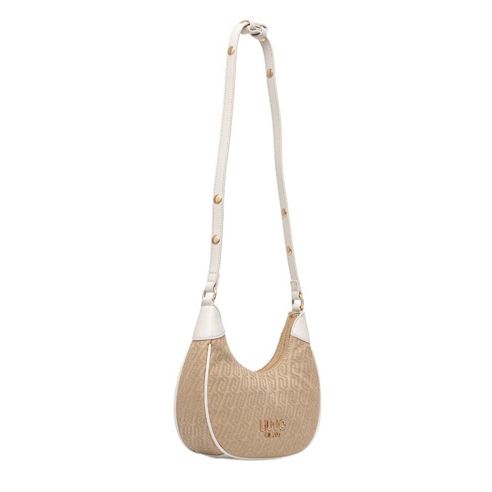 LIU JO S HOBO MIN OF 2 AA6072T378A ΤΣΑΝΤΑ ΓΥΝΑΙΚΕΙΑ BEIGE