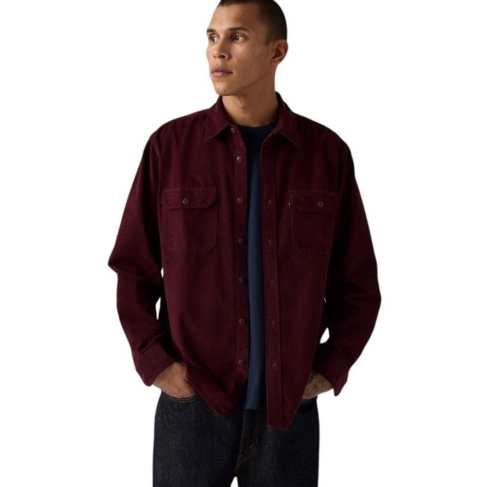 LEVIS JACKSON WORKER ΠΟΥΚΑΜΙΣΟ ΑΝΔΡΙΚΟ BORDEAUX