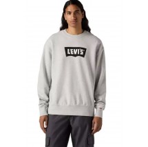 LEVIS® PREMIUM GRAPHIC CREW ΦΟΥΤΕΡ ΜΠΛΟΥΖΑ ΑΝΔΡΙΚΗ GREY