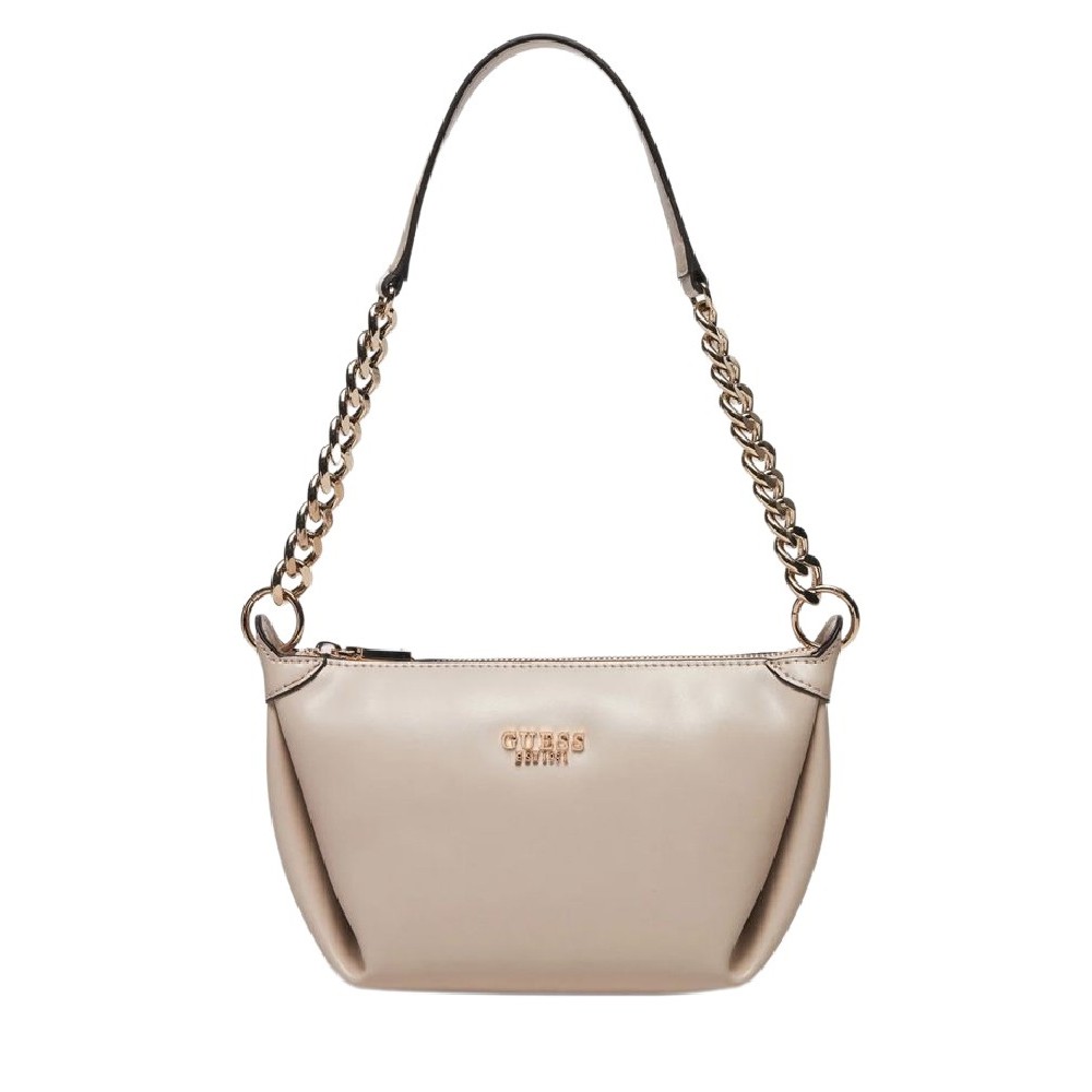 GUESS ECO EVAINE TOP ZIP SHLDR BAG ΤΣΑΝΤΑ ΓΥΝΑΙΚΕΙΑ STONE
