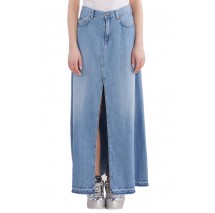 PEPE JEANS LONDON 3 MAXI SKIRT HW SKY ΦΟΥΣΤΑ ΓΥΝΑΙΚΕΙΑ BLUΕ DENIM