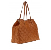 GUESS ADELASIA LARGE 2 IN 1 TOTE ΤΣΑΝΤΑ ΓΥΝΑΙΚΕΙΑ CARAMEL