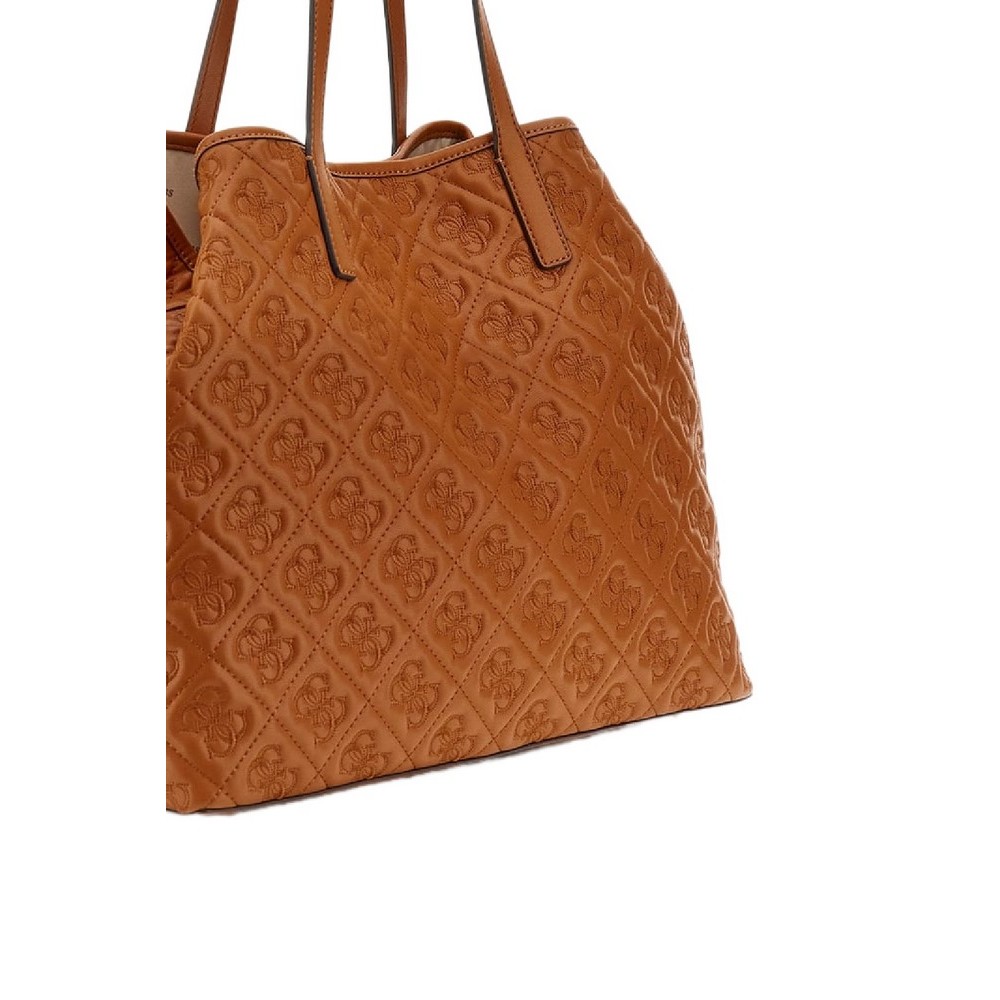 GUESS ADELASIA LARGE 2 IN 1 TOTE ΤΣΑΝΤΑ ΓΥΝΑΙΚΕΙΑ CARAMEL