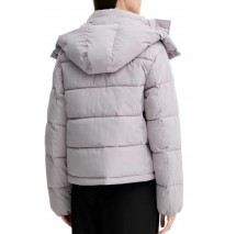 CALVIN KLEIN JEANS MATTE MONOLOGO MW SHORT PUFFER ΜΠΟΥΦΑΝ ΓΥΝΑΙΚΕΙΟ TAUPE