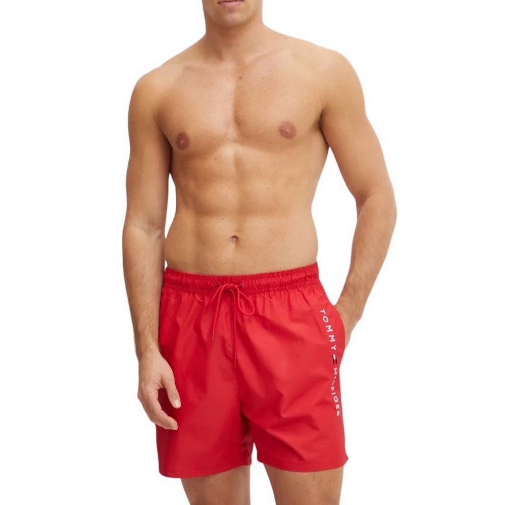 TOMMY HILFIGER MEDIUM DRAWSTRING ΜΑΓΙΟ ΑΝΔΡΙΚΟ RED