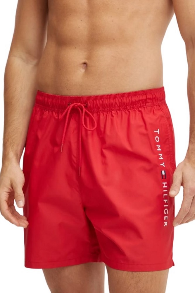 TOMMY HILFIGER MEDIUM DRAWSTRING ΜΑΓΙΟ ΑΝΔΡΙΚΟ RED