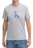 CALVIN KLEIN JEANS HERO MONOLOGO TEE T-SHIRT ΜΠΛΟΥΖΑ ΑΝΔΡΙΚΗ LILA