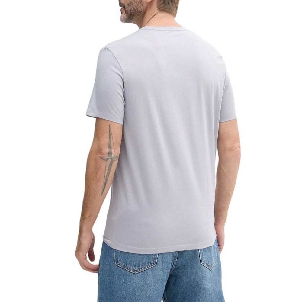 CALVIN KLEIN JEANS HERO MONOLOGO TEE T-SHIRT ΜΠΛΟΥΖΑ ΑΝΔΡΙΚΗ LILA