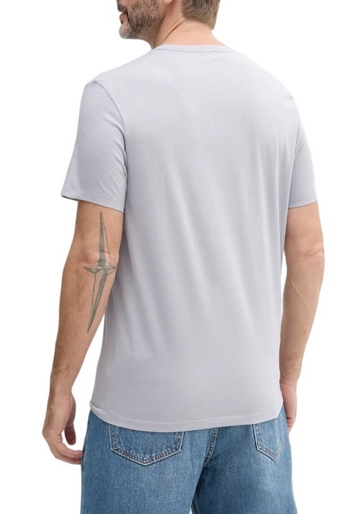 CALVIN KLEIN JEANS HERO MONOLOGO TEE T-SHIRT ΜΠΛΟΥΖΑ ΑΝΔΡΙΚΗ LILA